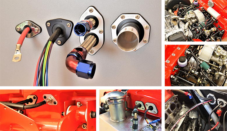 Bulkhead Firewall Grommets  Bezels From Triggerhandbrakes